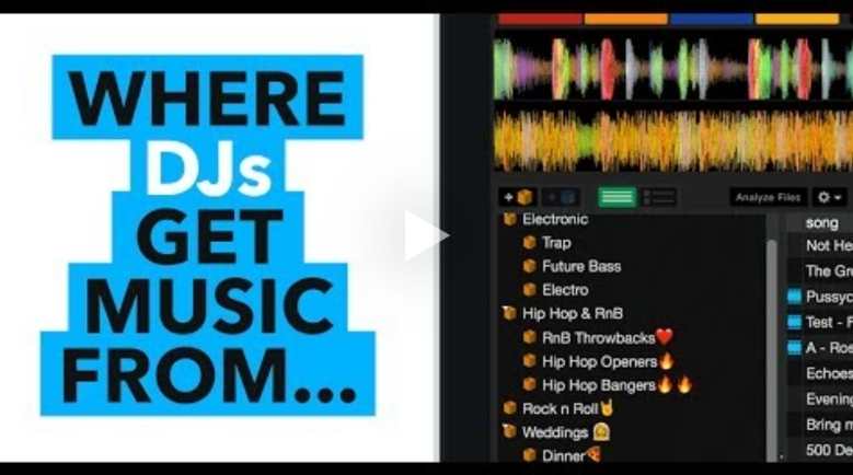 Where DJs get music! How to build your music library