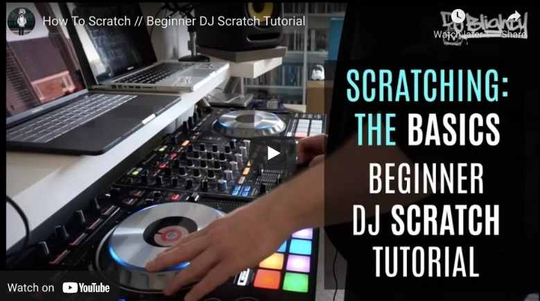 How To Scratch – Beginner DJ Scratch Tutorial