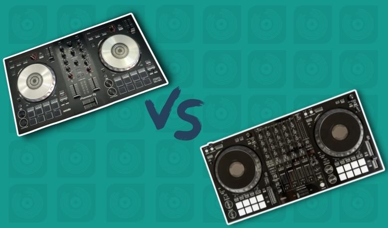 2 Channel vs 4 Channel DJ Controller