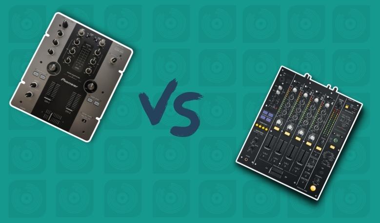 2 Channel vs 4 Channel DJ Mixer