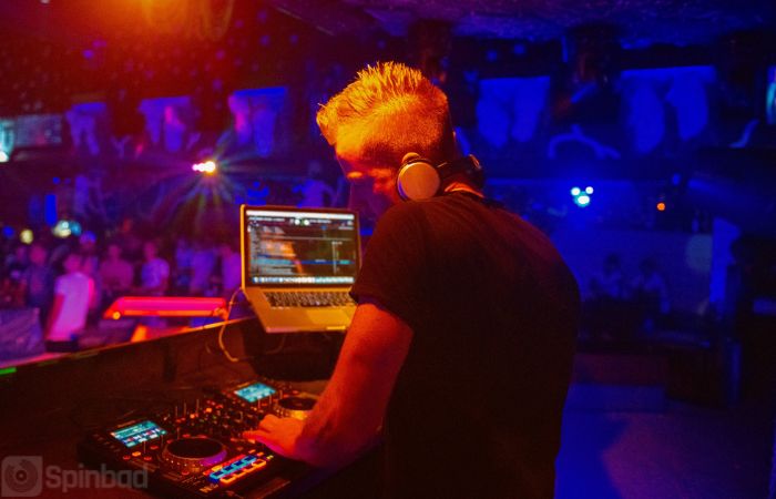 DJ Playing In A Smaller Club